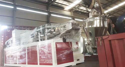 PE管材生產線發貨